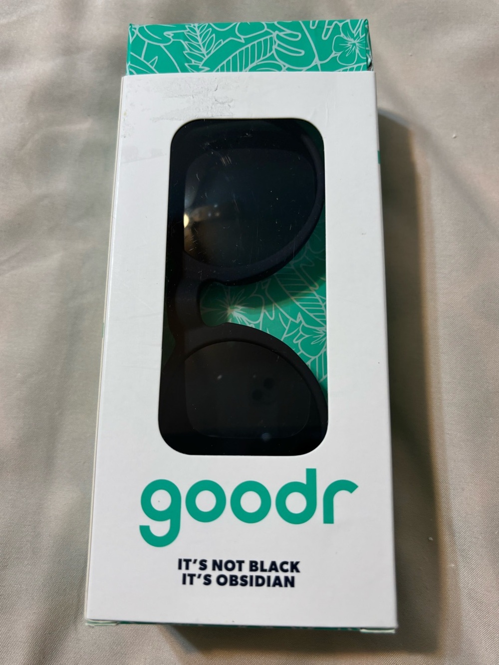 Goodr Obsidian Black Sunglasses 1pr
Unisex